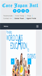 Mobile Screenshot of corejapanintl.com